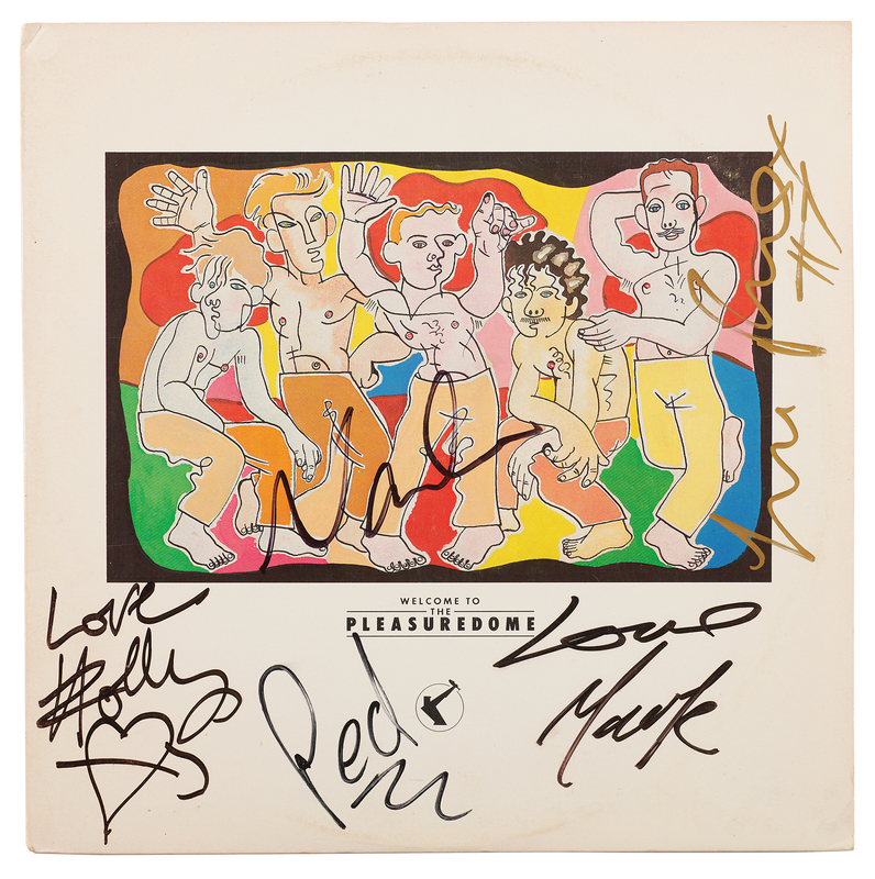 Lot 665 Frankie Goes to Hollywood Signed Album - Welcome to the Pleasuredome
