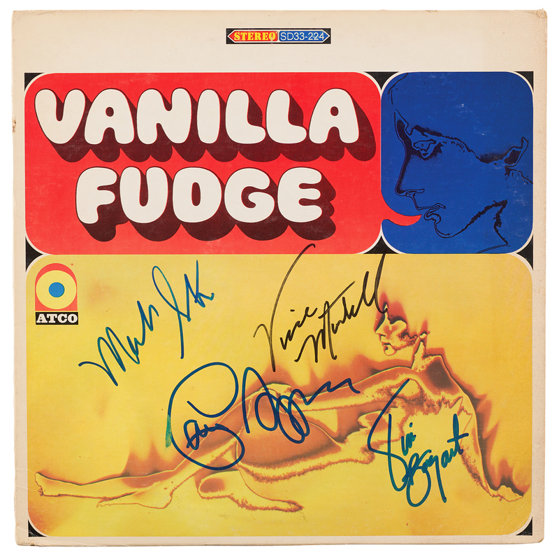 Lot 653 Vanilla Fudge Signed Album - Self-Titled