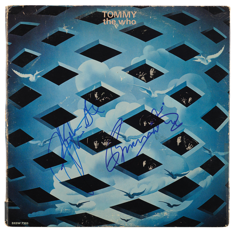Lot 656 The Who: Daltrey and Entwistle Signed Album - Tommy
