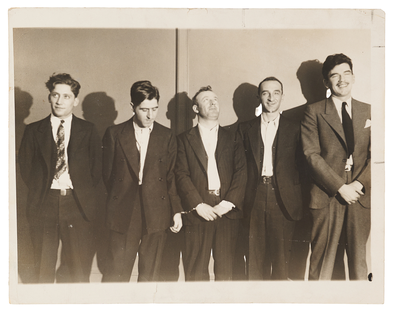 Lot 402 Vincent 'Mad Dog' Coll Original Press Arrest Photograph