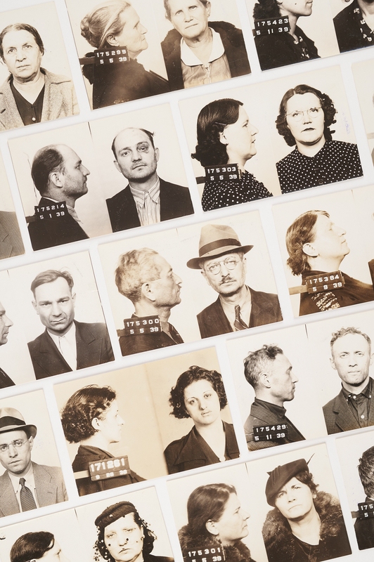 Lot 385 Philadelphia Poison Ring Collection of (22) Original Philadelphia Police Mug Shots