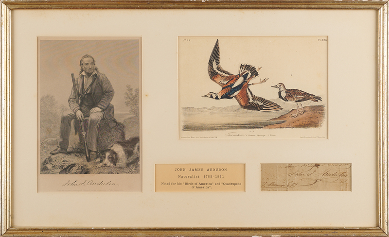 Lot 494 John J. Audubon Signature