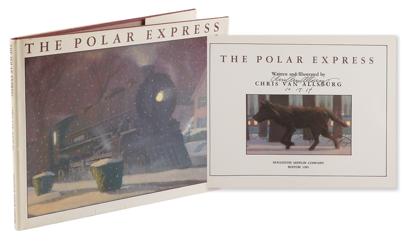 Lot 546 Chris Van Allsburg Signed Book - The Polar Express (First Edition)