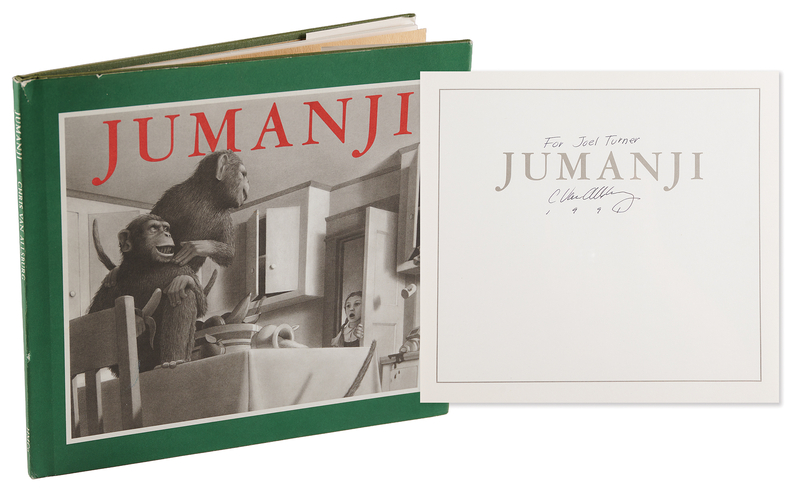 Lot 547 Chris Van Allsburg Signed Book - Jumanji (First Edition)