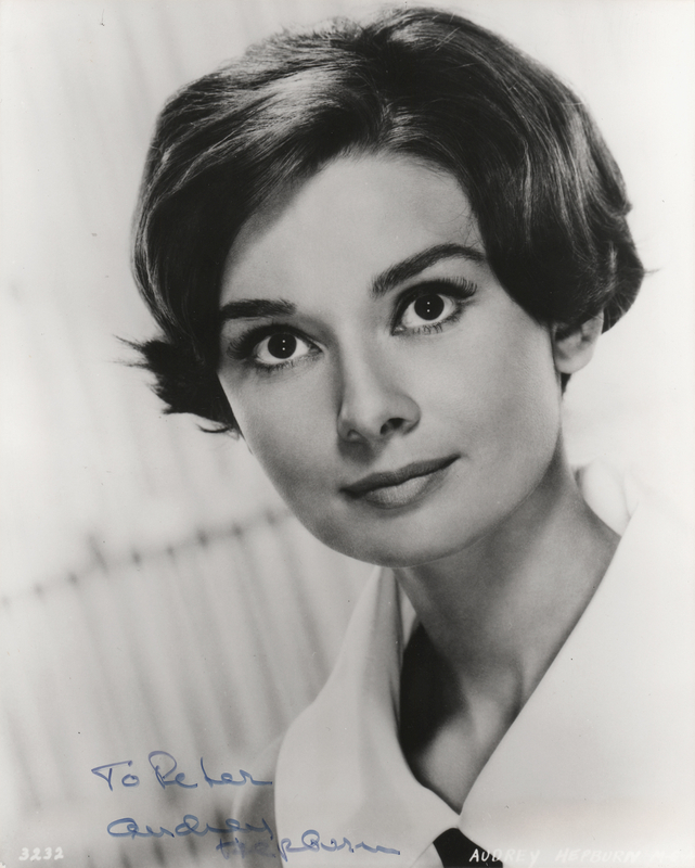 Lot 707 Audrey Hepburn Signed Photograph