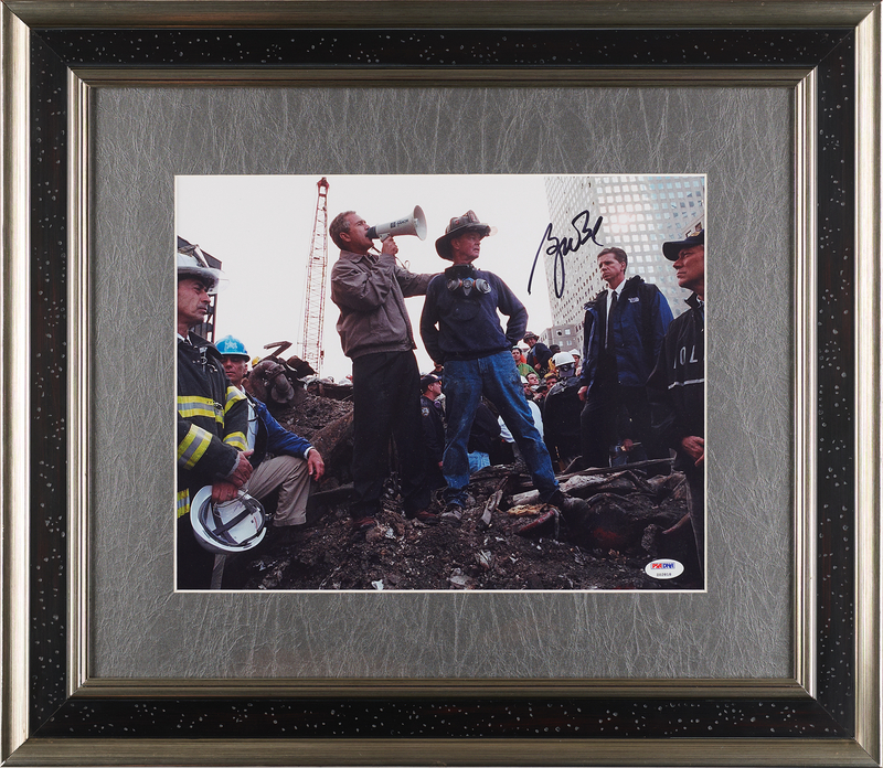 Lot 92 George W. Bush Oversized Signed Photograph
