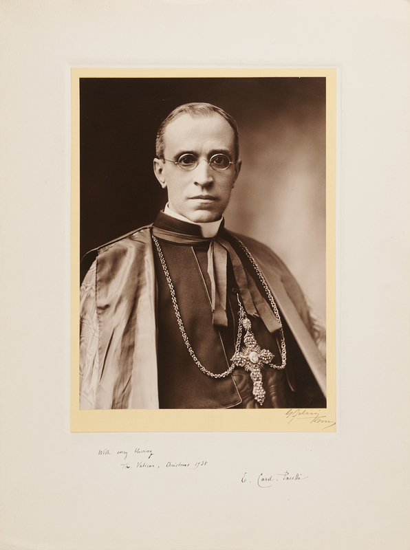 Lot 232 Pope Pius XII Signed Photograph