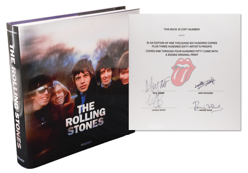 Lot 642 Rolling Stones Signed ‘SUMO-Sized’ Book - The Rolling Stones (Ltd. Ed. #957/1600)