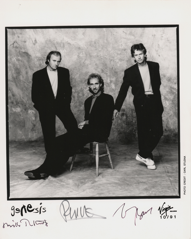 Lot 608 Genesis Signed Photograph