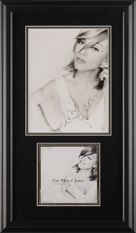 Lot 667 Madonna Signed Photograph