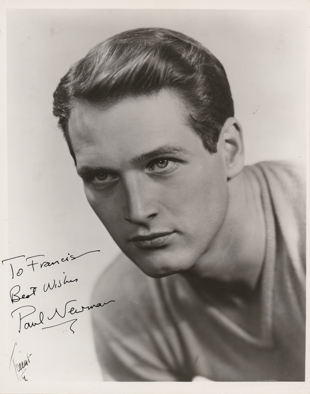 Lot 730 Paul Newman Signed Photograph