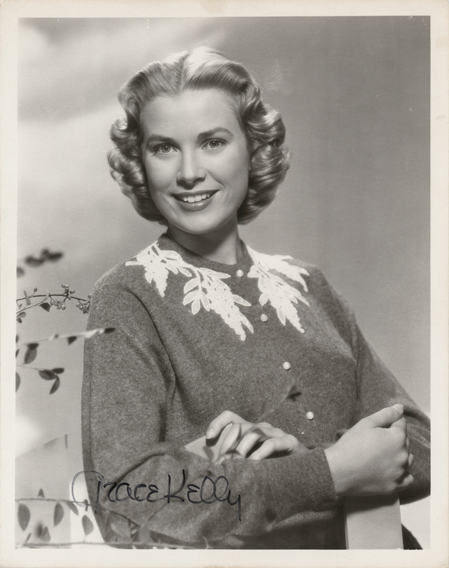 Lot 715 Grace Kelly Signed Photograph