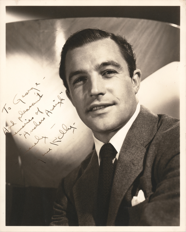 Lot 714 Gene Kelly Signed Photograph