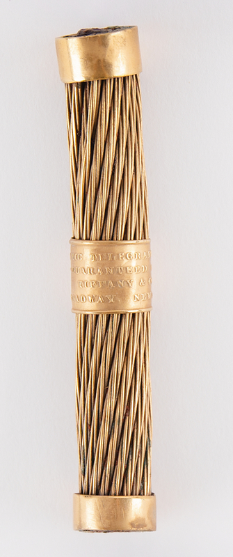 Lot 289 Transatlantic Telegraph Cable Relic by Tiffany's