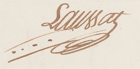 Lot #483 Napoleon: Pierre-Clément de Laussat Letter Signed on the Louisiana Purchase: 