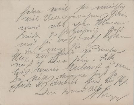 Lot #254 Alfred Krupp Autograph Letter Signed - Image 2