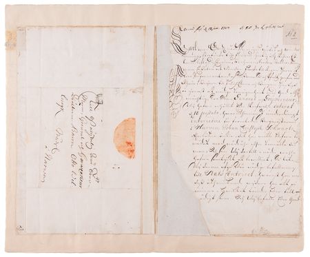 Lot #169 King Charles XII of Sweden (2) Letters Signed - Image 3