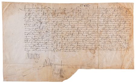Lot #177 King Francis I Document Signed