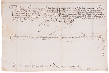 Lot #176 King Ferdinand II of Aragon Document