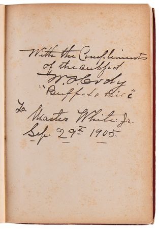 Lot #319 Annie Oakley and William F. 'Buffalo Bill' Cody (2) Signed Items - The Two Greatest Stars of Buffalo Bill's Wild West - Image 2