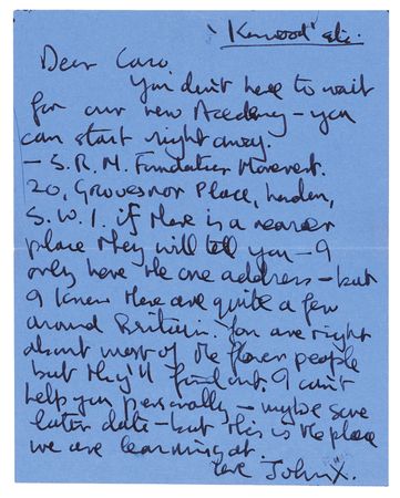 Lot #624 John Lennon Autograph Letter Signed on Transcendental Meditation and Paul McCartney Unpublished Handwritten Lyrics - Image 2