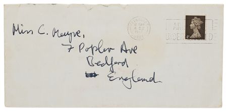 Lot #624 John Lennon Autograph Letter Signed on Transcendental Meditation and Paul McCartney Unpublished Handwritten Lyrics - Image 4