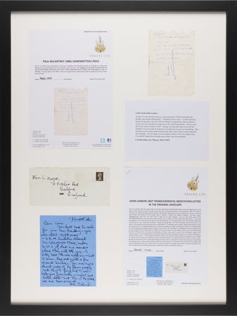Lot #624 John Lennon Autograph Letter Signed on Transcendental Meditation and Paul McCartney Unpublished Handwritten Lyrics - Image 5
