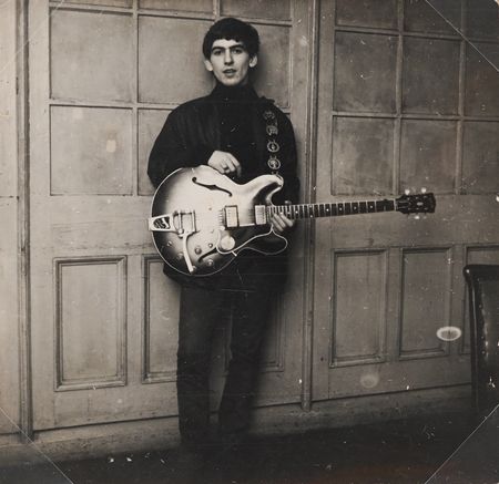 Lot #575 Beatles: George Harrison Twice-Signed Partial Autograph Letter to Astrid Kirchherr with Original Photograph from Harrison - Image 3