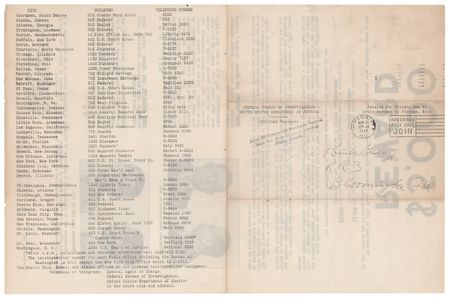 Lot #380 Louis 'Lepke' Buchalter and Jacob Shapiro 1937 FBI $5,000 Reward Poster (10.5˝ x 16˝) - Image 2