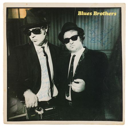 Lot #684 John Belushi and Dan Aykroyd Signed