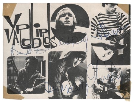 Lot #660 Yardbirds Signed Photograph with Jeff Beck - Image 1