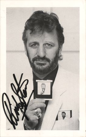 Lot #589 Beatles: Ringo Starr Signed Photograph - Image 1