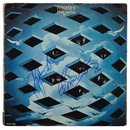 Lot #656 The Who: Daltrey and Entwistle Signed Album - Tommy - Image 1