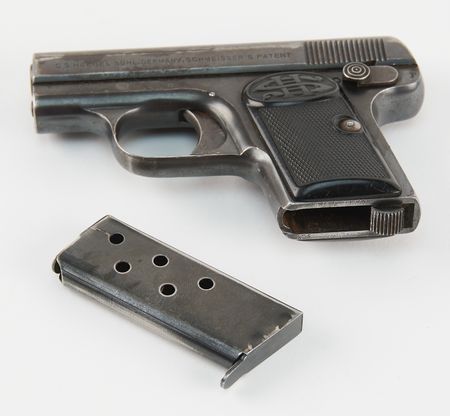 Lot #353 Al Capone Schmeisser Model I Semi-Automatic .25 Pistol, Presented to Family Relative Rudolph Pucci - Image 6