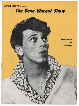 Lot #654 Gene Vincent Signed 1961 UK Tour Program - Image 2