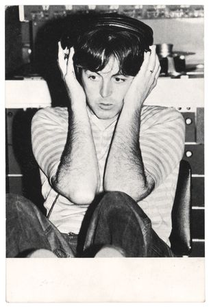 Lot #586 Beatles: Paul and Linda McCartney, George Martin, and Eric Stewart Signed MPL Postcard from the 'Take It Away' Video Shoot - Image 2