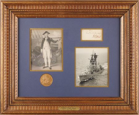 Lot #463 John Paul Jones Signature