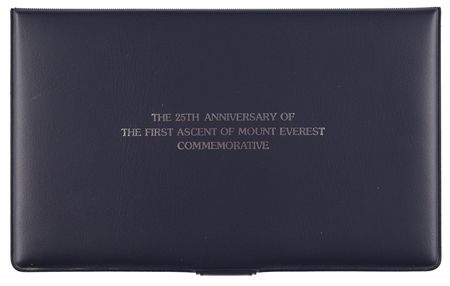 Lot #302 Edmund Hillary, Tenzing Norgay, and John Hunt (2) Signed Commemorative Covers - Image 3