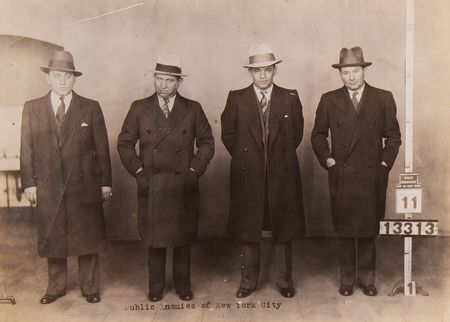 Lot #384 Murder, Inc. Collection of (23) New York Police Department Mug Shots and Wanted Posters, Including Lucky Luciano and Dutch Schultz - Image 5
