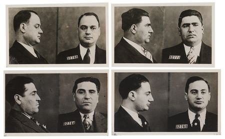 Lot #369 Cleveland Mafia Summit Collection of (19) Original Cleveland Police Department Mug Shots, with Vincent Mangano, Giuseppe Magliocco, and Pasqualino Lolordo - Image 2