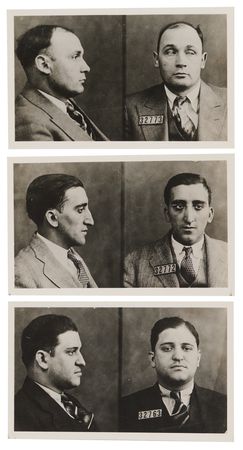Lot #369 Cleveland Mafia Summit Collection of (19) Original Cleveland Police Department Mug Shots, with Vincent Mangano, Giuseppe Magliocco, and Pasqualino Lolordo - Image 4