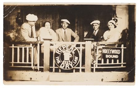 Lot #355 Al Capone Vintage Postcard Photograph at