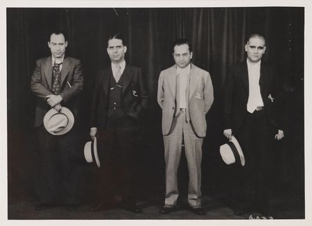 Lot #368 Capone Gang 1932 Police Identification