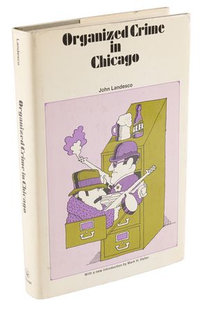 Lot #378 John Landesco: First Edition of Organized Crime in Chicago (1929) - Image 2