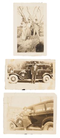 Lot #375 Harlem Underworld: Stephanie St. Clair and Ellsworth 'Bumpy' Johnson Photographs - Attributed by Period Annotations - Image 1