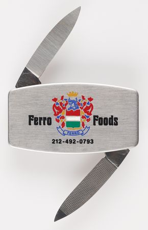 Lot #453 Paul Castellano Signed Social Security Card, with His Ferro Foods Money Clip - Image 3