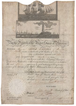 Lot #11 Andrew Jackson Document Signed as