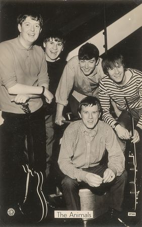 Lot #568 The Animals Signed Promo Photograph - Image 1