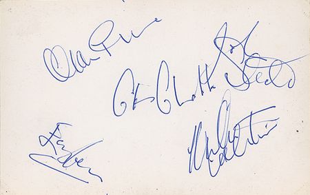 Lot #568 The Animals Signed Promo Photograph