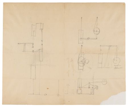 Lot #284 Robert Fulton Original Engineering Drawings of Steam Engine Components - From the Collection of Cadwallader D. Colden - Image 3